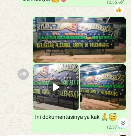Pengiriman Papan Bunga Duka Petogogan