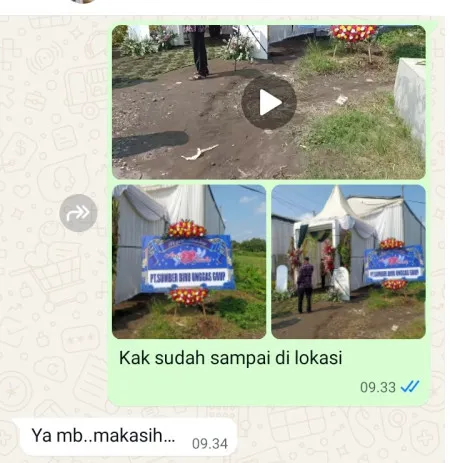 Pengiriman Karangan Bunga Petogogan